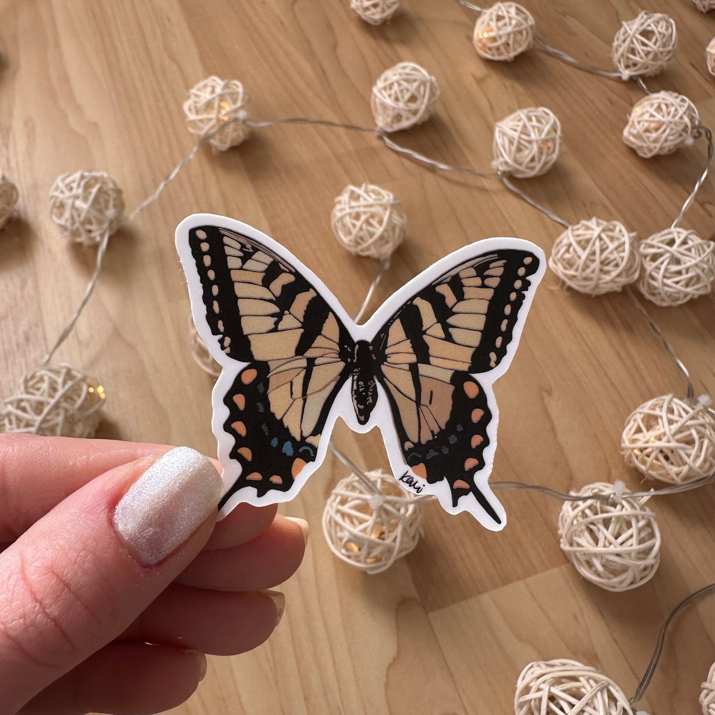 butterfly sticker