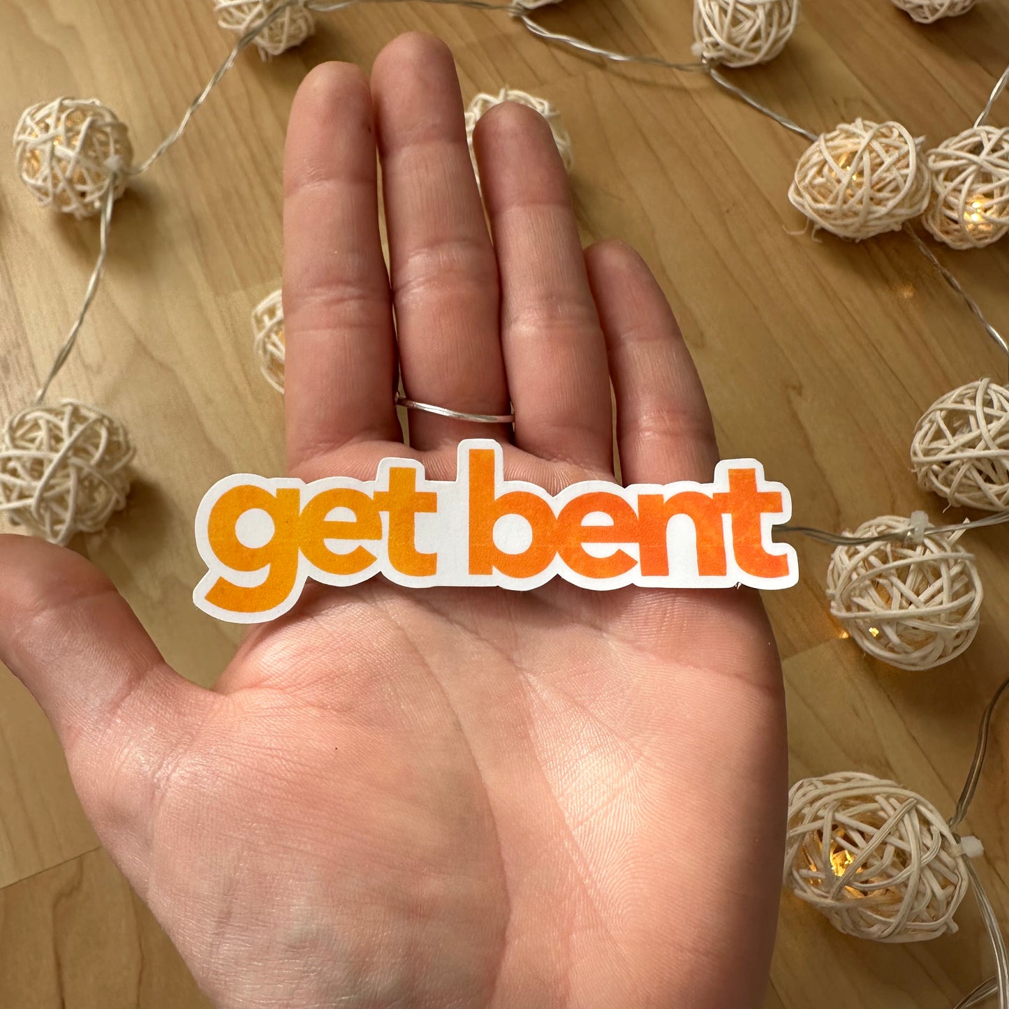 get bent sticker