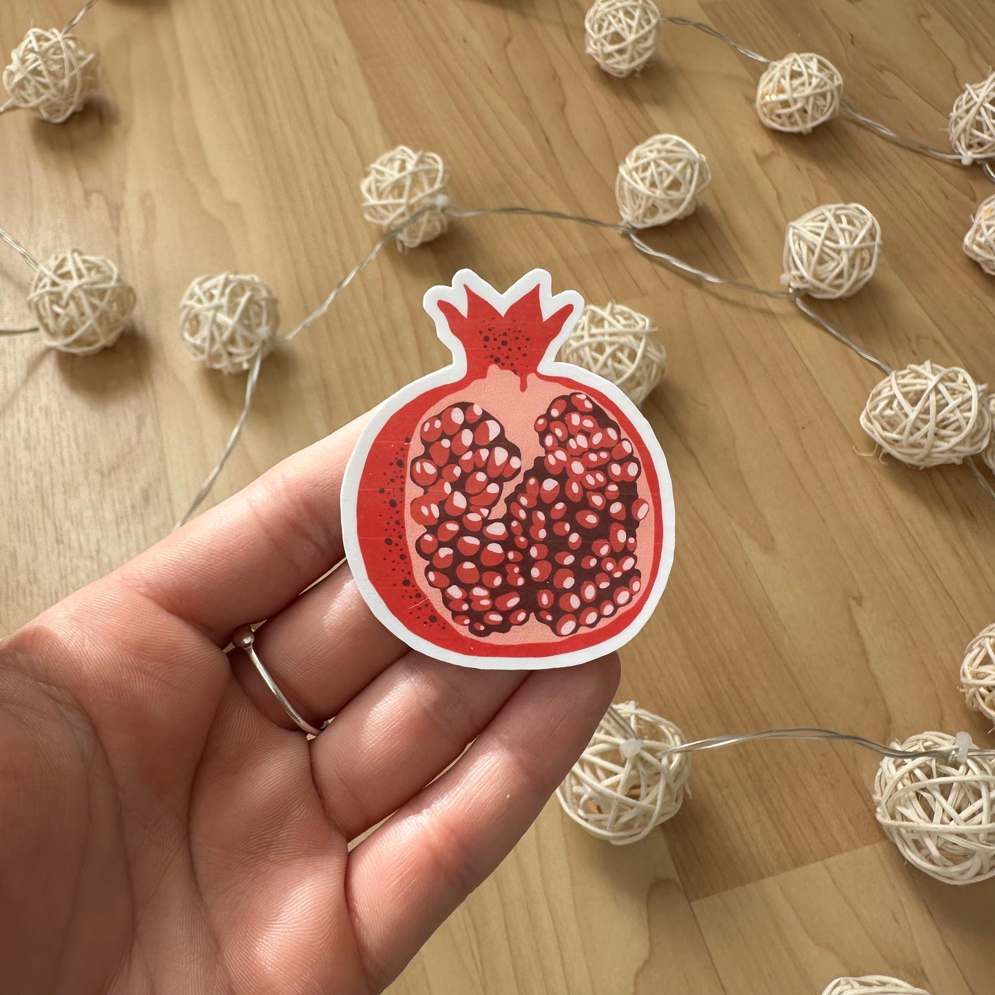 pomegranate sticker