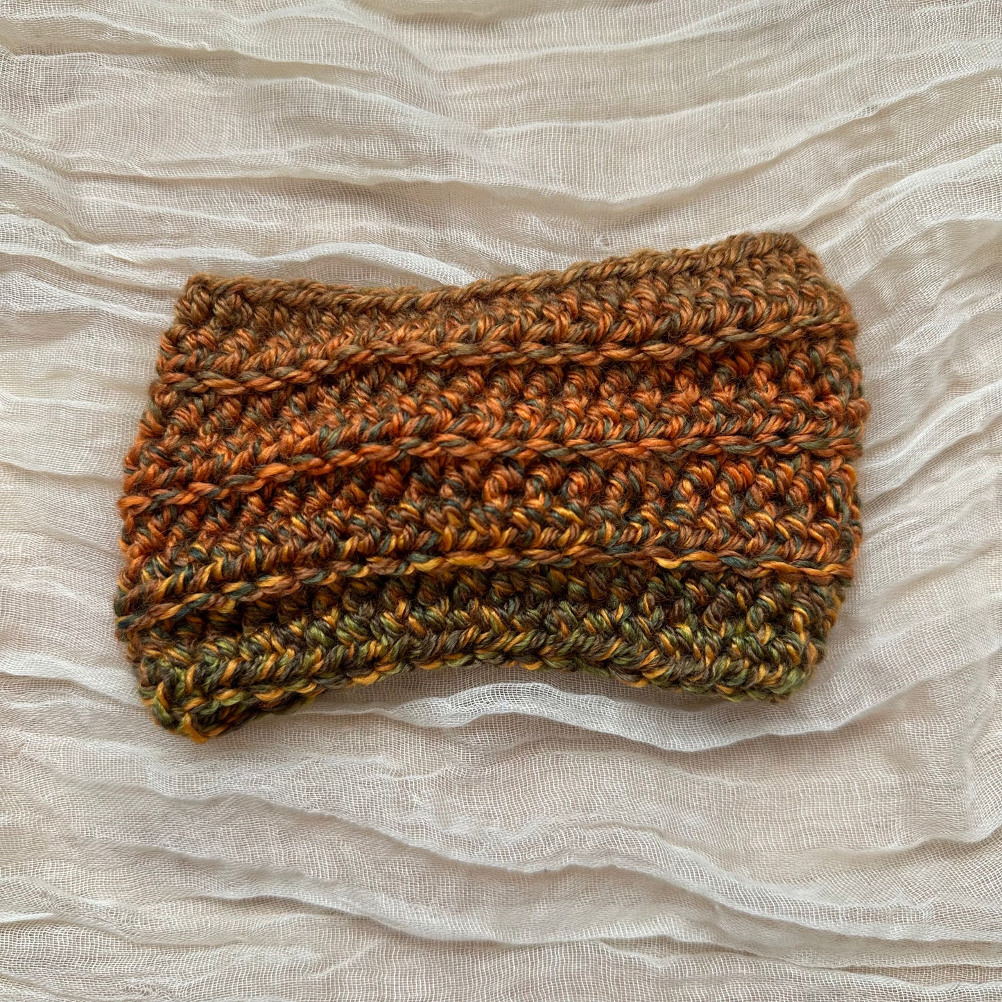 Diadema para bebé con diseño de espiral, multicolor, naranja y verde