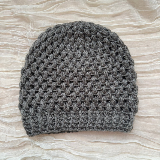 Gorro abullonado - color gris