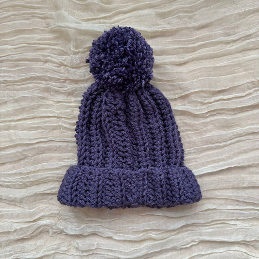 Gorro de bebé - uva