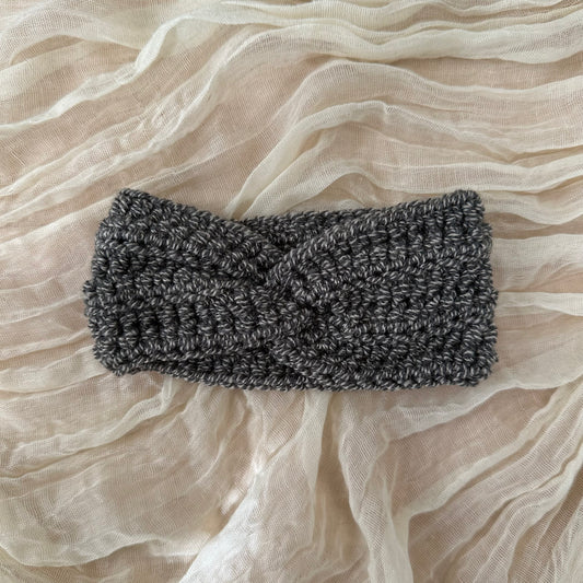 Diadema para bebé con diseño de espiral, color gris y multicolor