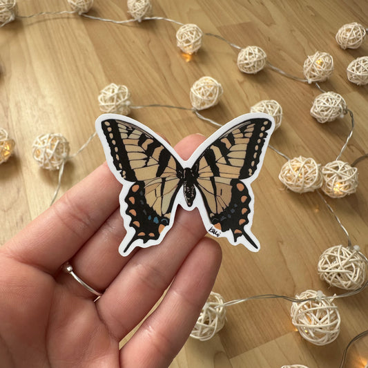 Pegatina de mariposa